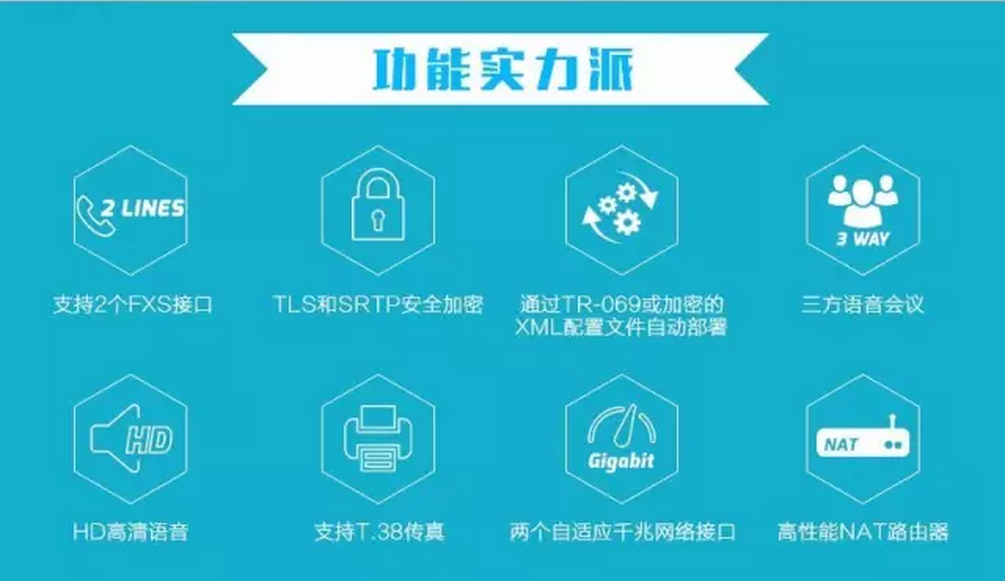 潮流网络HT812型双口语音网关重磅发布