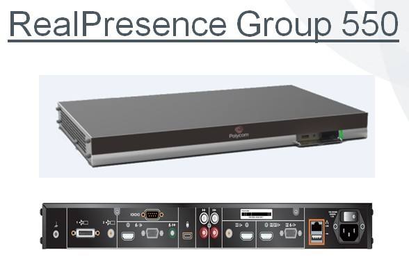 Polycom 宝利通 RealPresence Group 550 高清视频会议终端设备