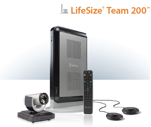LifeSize Team 200 内置4点MCU高清视频会议终端