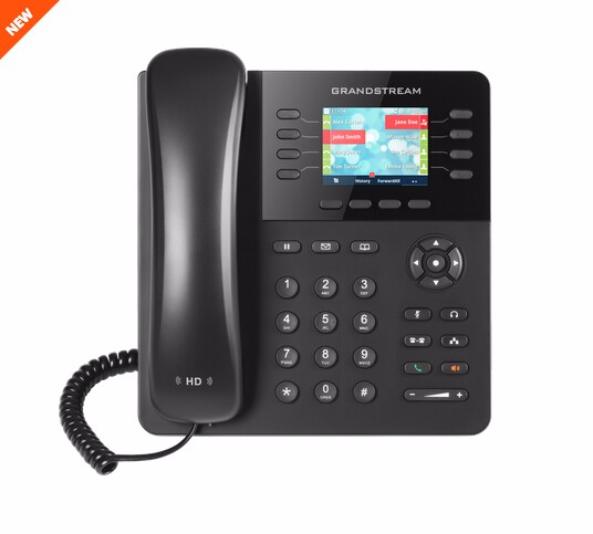 GXP2135潮流网络新一代企业级彩屏IP智能电话