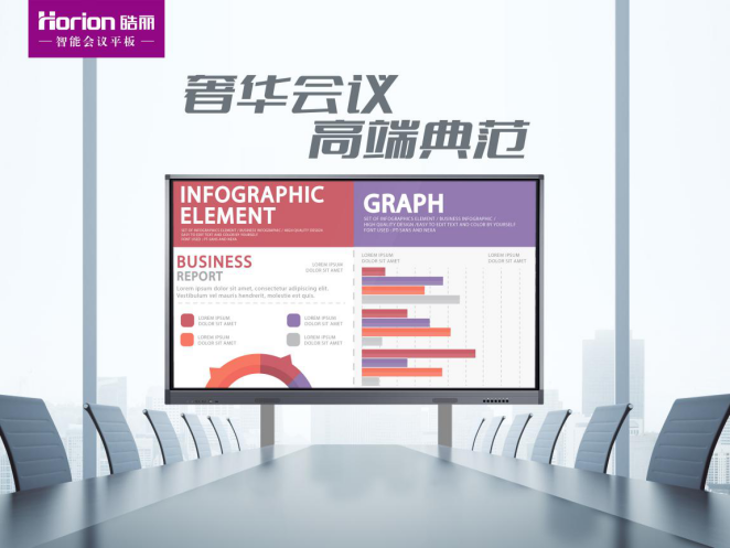 轻奢范会议室怎么打造？先从拥有皓丽M1会议平板开始
