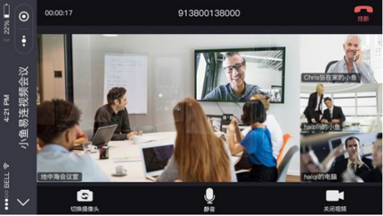 小鱼易连引领行业发展 用微信小程序也能开专业级视频会议