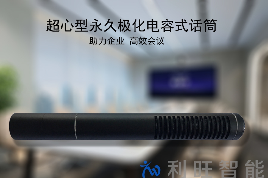 指向麦超心型永久极化电容式话筒